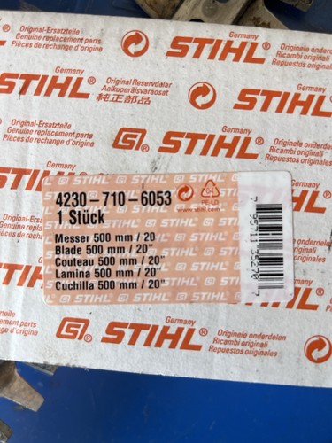 Stihl messersatz 500mm - 500mm, für
