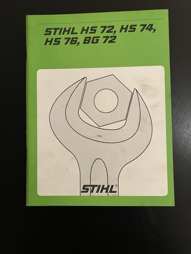 Stihl reparaturanleitung 72 - reparaturanleitung,