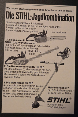 Stihl motorsense motorsäge - stihl,